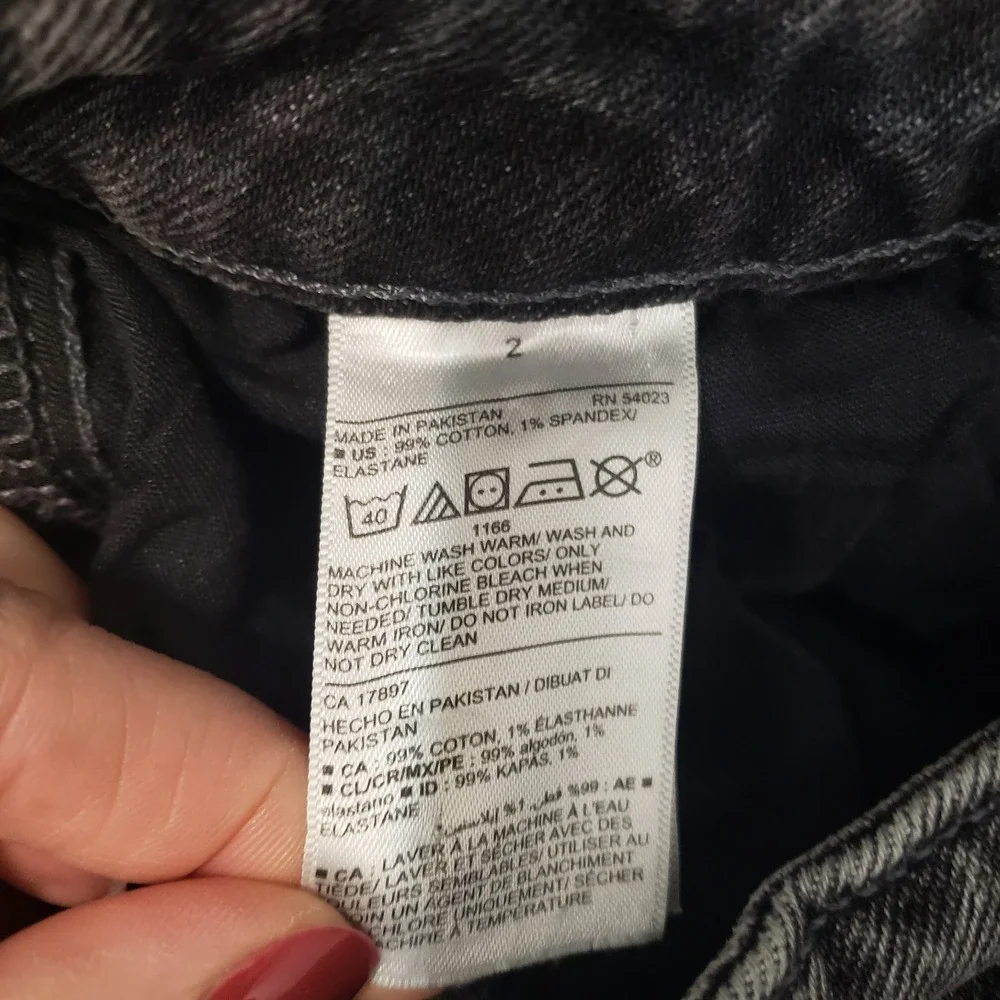 Old Navy Jeans Womens Size 2 High Rise OG Straight Slim Pockets - Picture 8 of 10